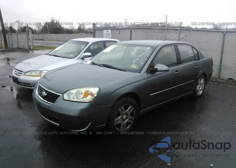 2006 Chevrolet Malibu Lt из США, поврежденный, VIN 1G1ZT51896F203483